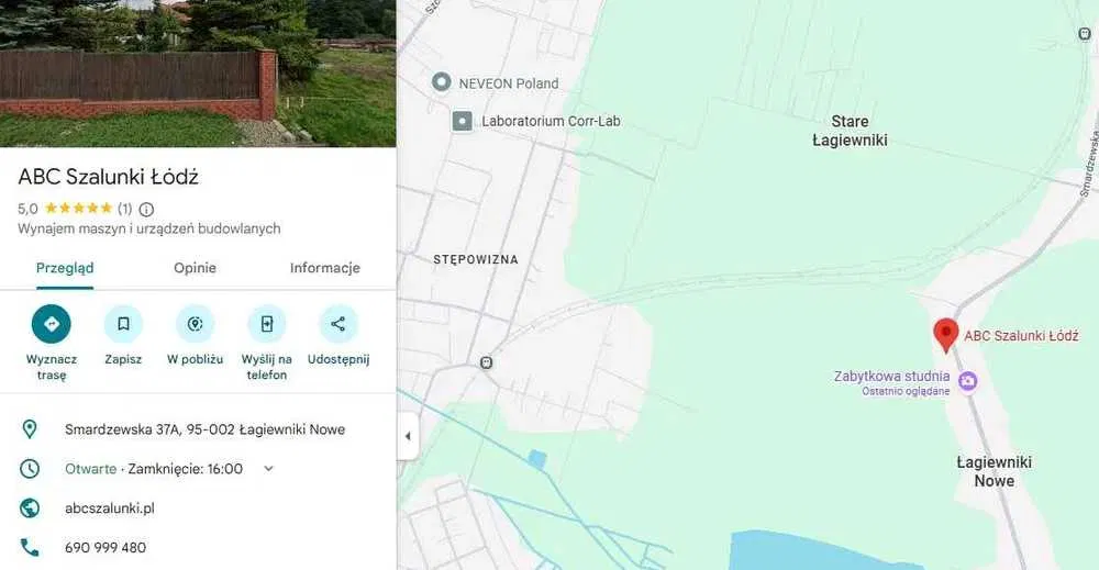 -> Wynajem/sprzedaż szalunków - Stryków i okolice