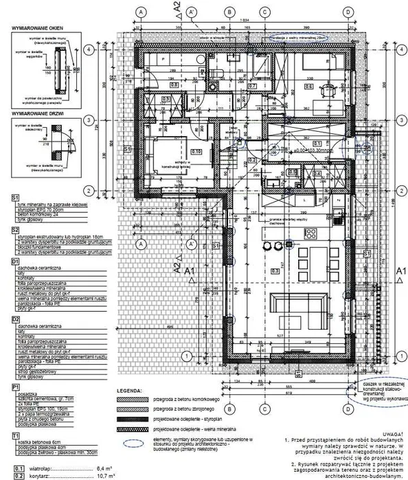 Biuro architekt projekty budowlane adaptacje rozbudowy warunki zabudow