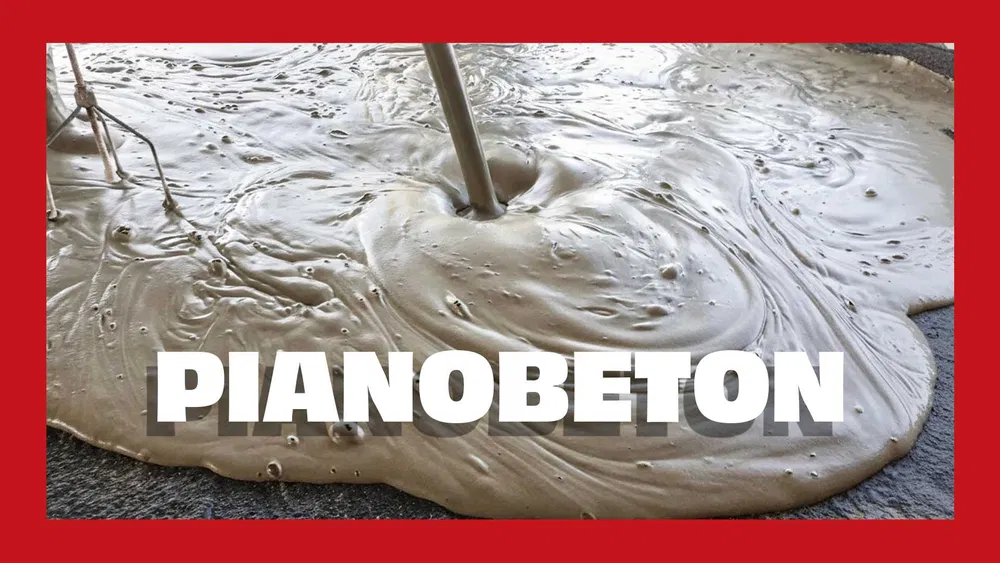 Pianobeton, Płynny Styropian, Styrobeton, Posadzki, Tynki