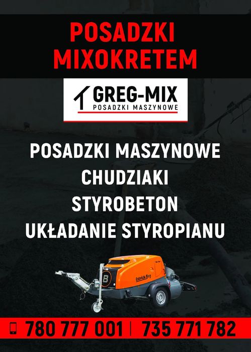 Posadzki Mixokretem, Styrobeton