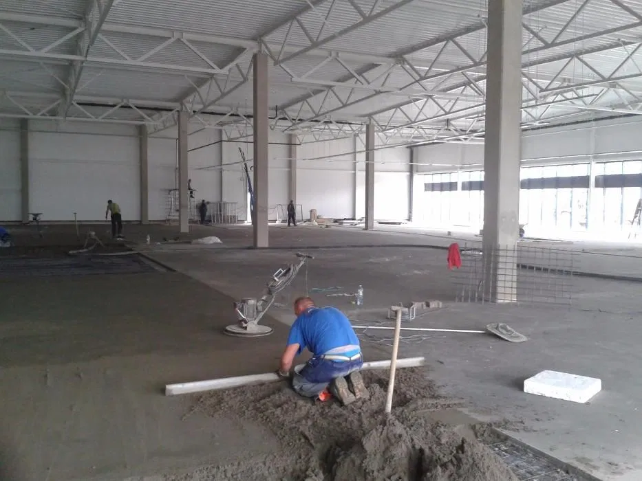 Wylewki betonowe, Posadzki maszynowe,Styrobeton, Tynki maszynowe