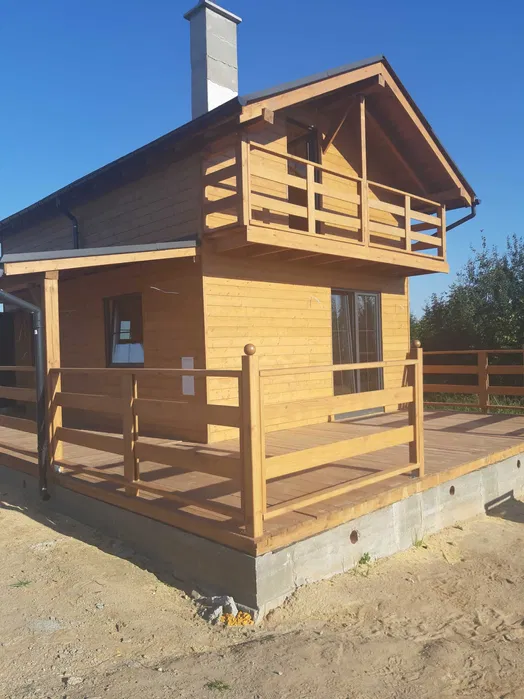 Domek letniskowe domek 35m2 dom drewniany Budowa domków szkieletowych