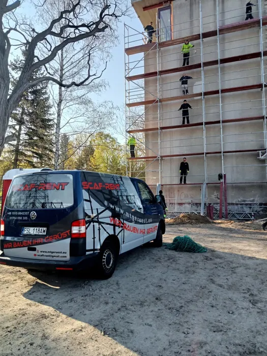 Wynajem rusztowań /Windy Budowlan/Gerüstvermietung 0,18