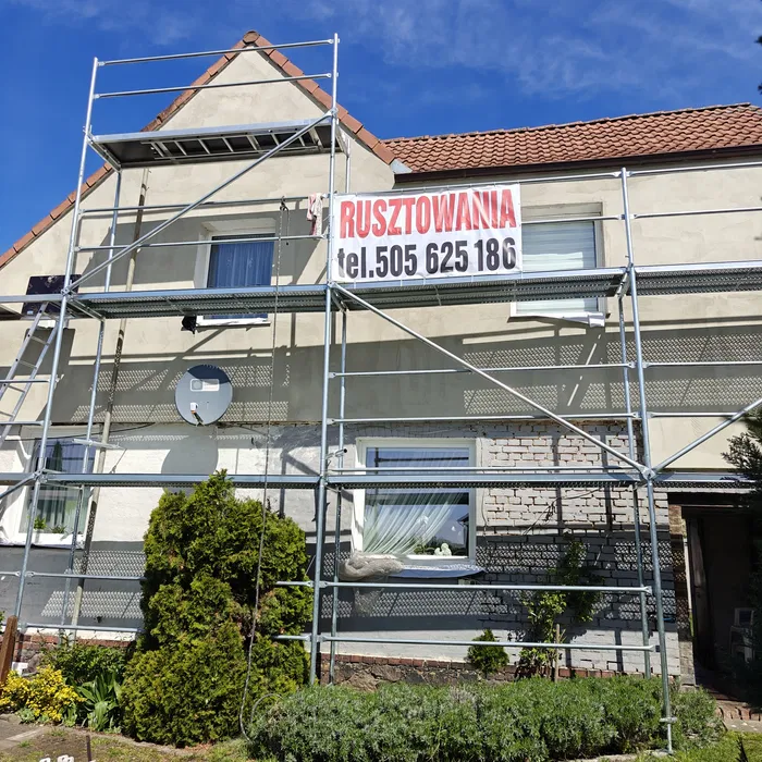 Wynajem rusztowań /Windy Budowlan/Gerüstvermietung 0,18