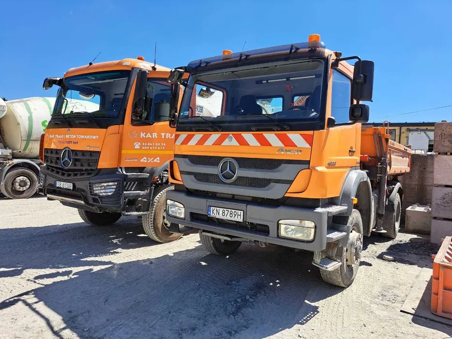 Transport 4X4 /Wywrotka/Betonomieszarka/Usługi HDS