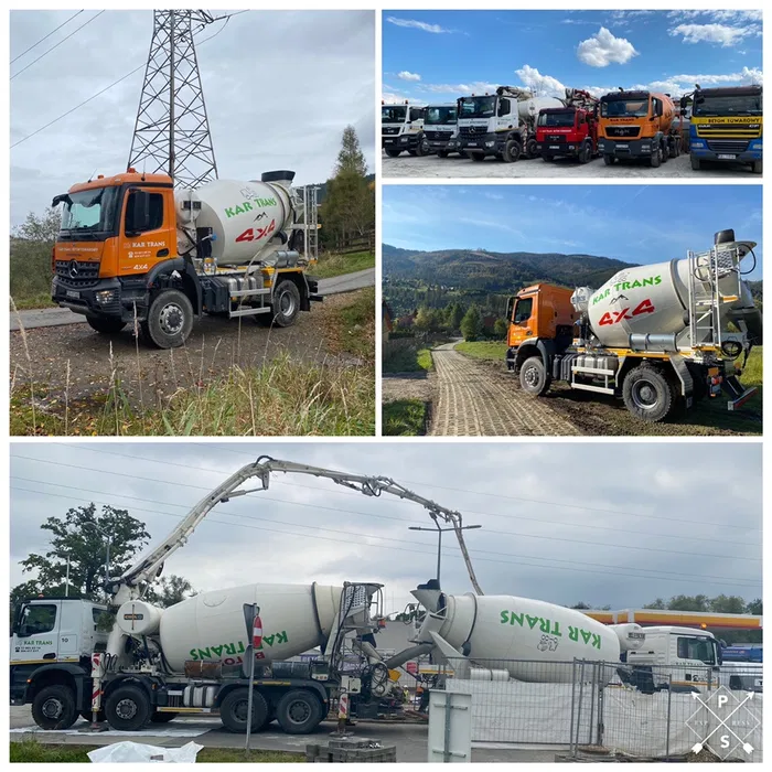 Transport 4X4 /Wywrotka/Betonomieszarka/Usługi HDS