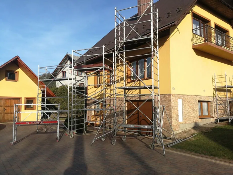 Wynajmę wynajem rusztowań rusztowania elewacyjne zwyżka podnośnik