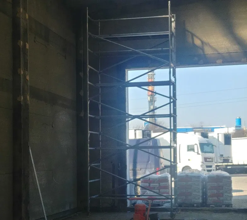 Wynajem rusztowania aluminiowe przejezdne.