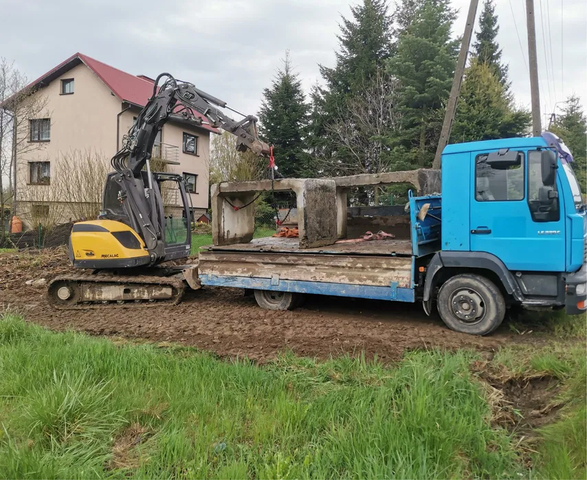 Drenaże opaski domu ocieplenie fundamentow kanalizacje deszczowe ryny