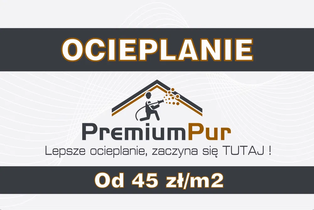 Ocieplenie ocieplanie pianą pur -> zero mostków -> Olsztyn i okolica !