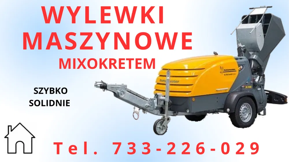 Wylewki posadzki maszynowe Mixokretem