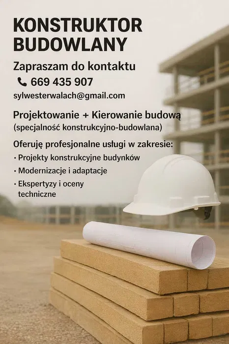Konstruktor i kierownik budowy OPOLE