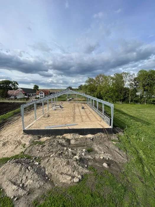 Budowa hale, silosy, obory, prace ziemne