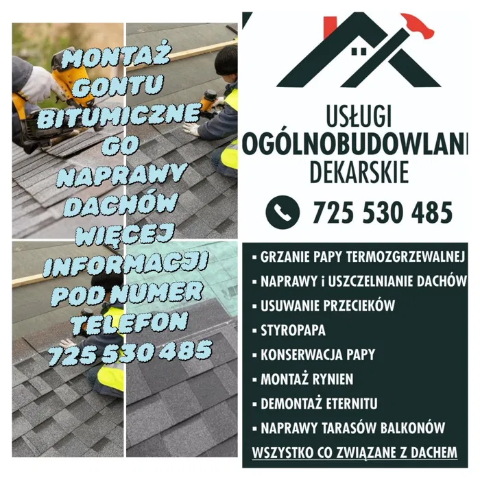 Usługi Dekarskie
