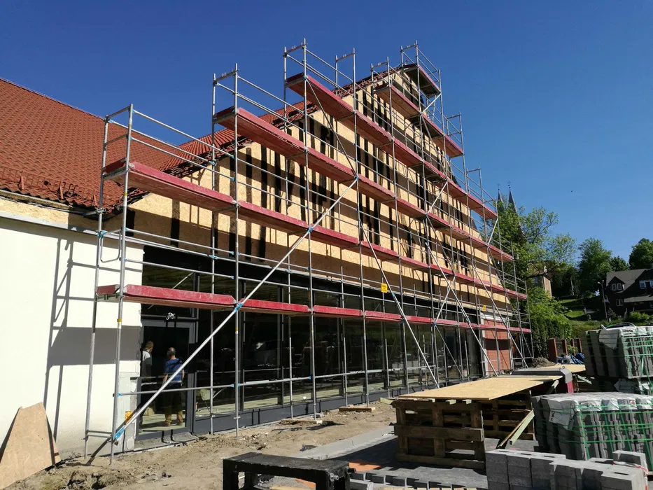 Rusztowanie elewacyjne Wynajem dostawa transport Działdowo