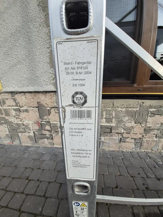 Wynajmę rusztowanie montażowe podest