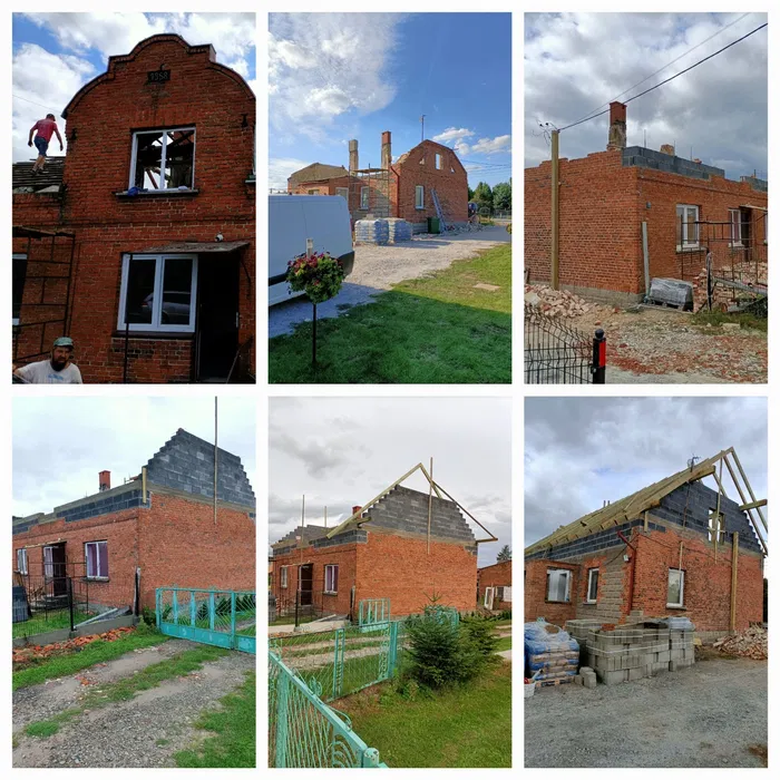 Usługi ciesielsko - dekarskie, dekarz, cieśla, murarz.