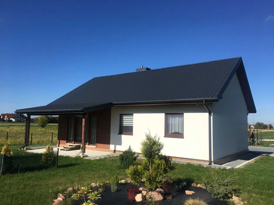Dom energooszczędny 109m2 + 15 m2 tarasu - BUDOWA DOMÓW SZKIELETOWYCH