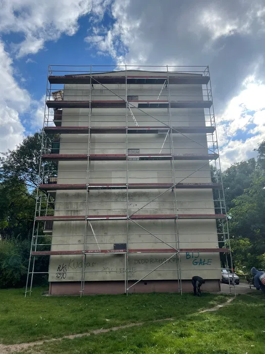 Wynajem rusztowania elewacyjne