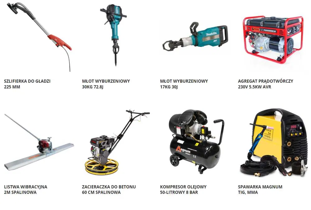 Wypożyczalnia w Zwoleniu!. Szalunki, Stemple, Dźwigary, Osuszacz