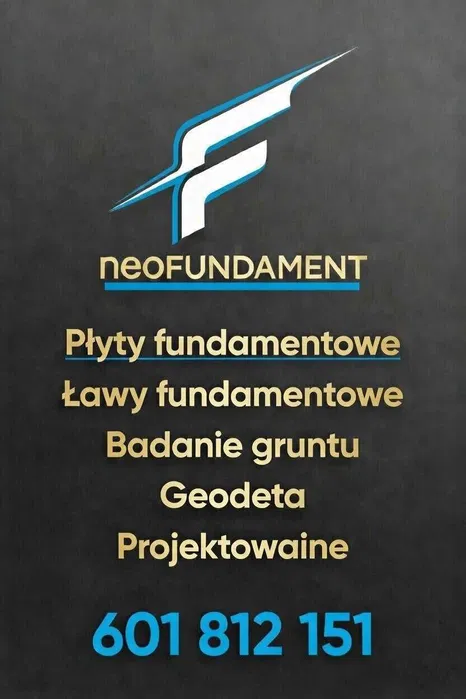 Płyty fundamentowe, fundamenty, ławy, wykonanie, projekt