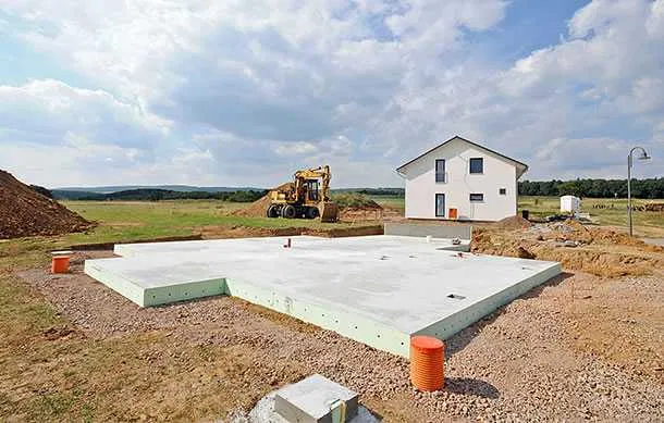 Płyty fundamentowe, fundamenty, ławy, wykonanie, projekt