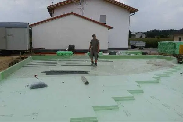 Płyty fundamentowe, fundamenty, ławy, wykonanie, projekt