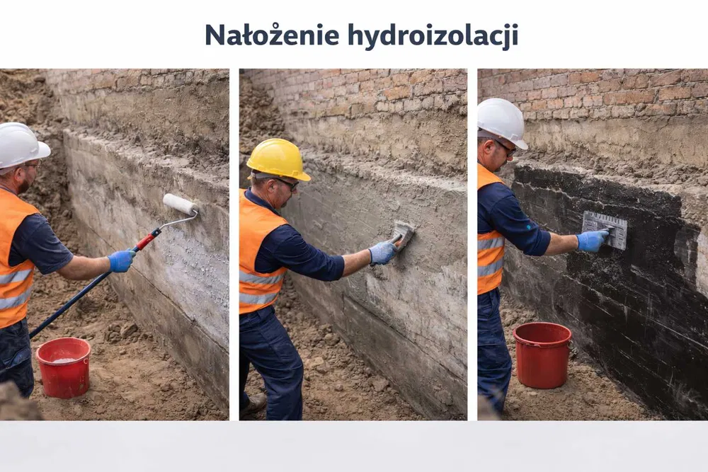 Hydroizolacja fundamentów + termoizolacja XPS | Sucha piwnica | Łódź