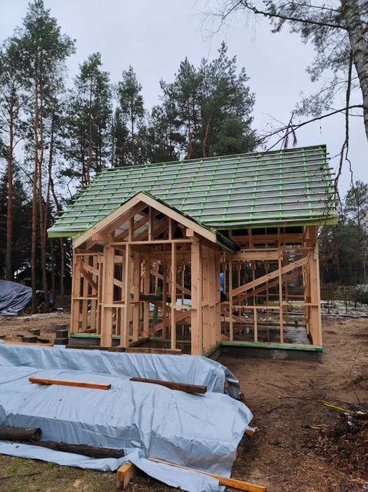 Domy dom domki z drewna. Całoroczne i letniskowe