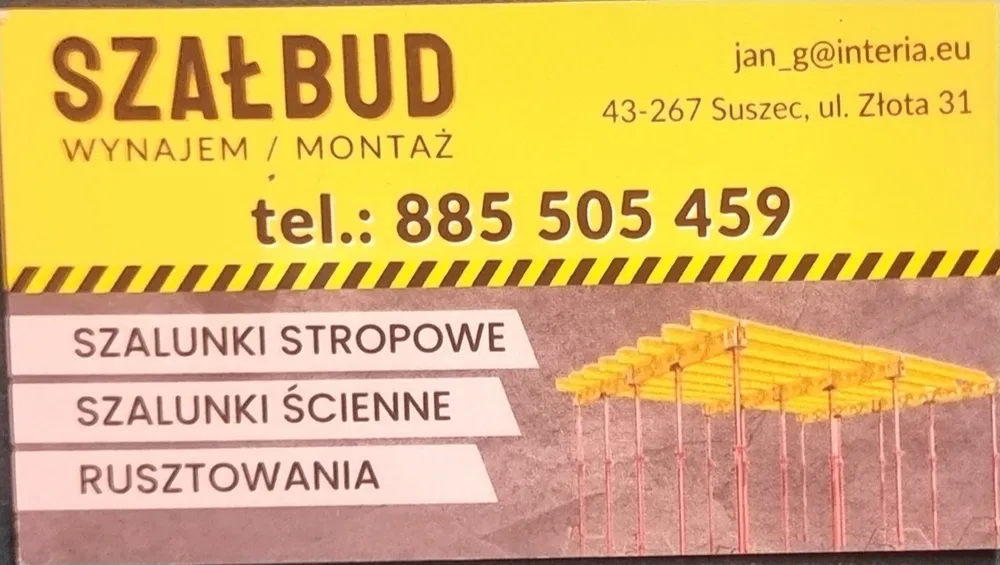 Wynajem Szalunków Stropowych i Ścienych – Najkorzystniejsze Ceny!
