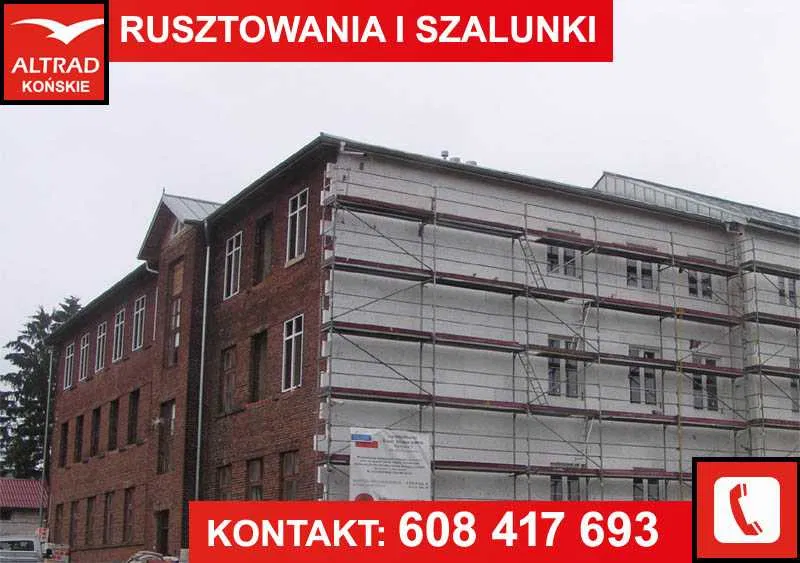 Wynajem Rusztowań Ramowych, Rusztowanie Fasadowe, Rusztowanie Lekkie