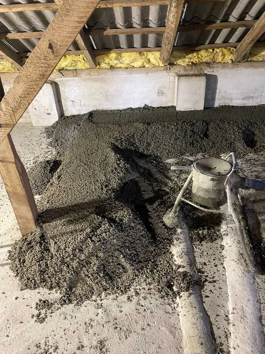 Styrobeton, docieplenie, styrocement, thermogray, wylewki betonowe