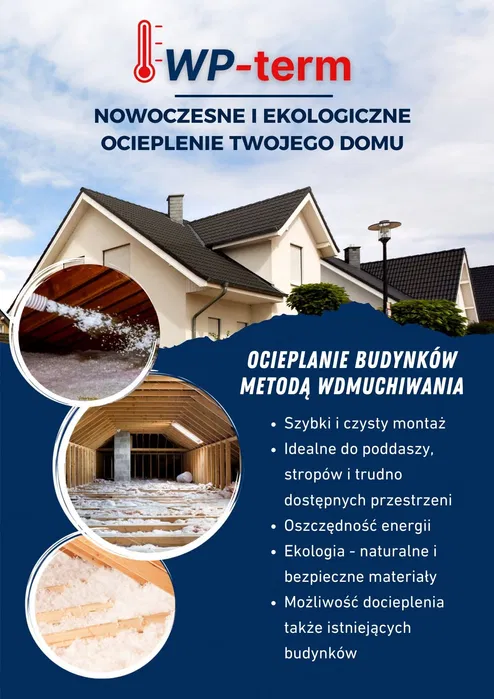 Ocieplanie celuloza, wełna mineralna, Szczecin, Gorzów Wlkp., Kostrzyn