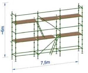 Rusztowania klinowe choinkowe, Wypożyczalnia rusztowań Leśniewo