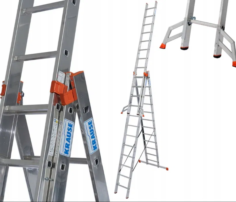 Wynajem , rusztowanie aluminiowe Krause Protec 6.3 m/ drabina 9,3 m