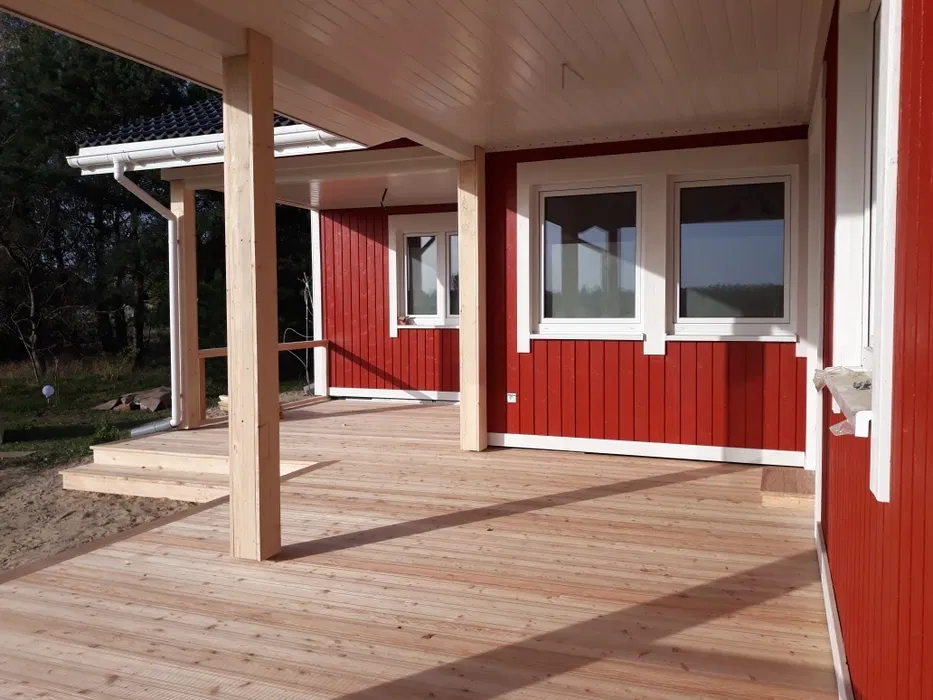Fjord House -Skandynawskie domy modułowe Izolacja dachow i poddaszy