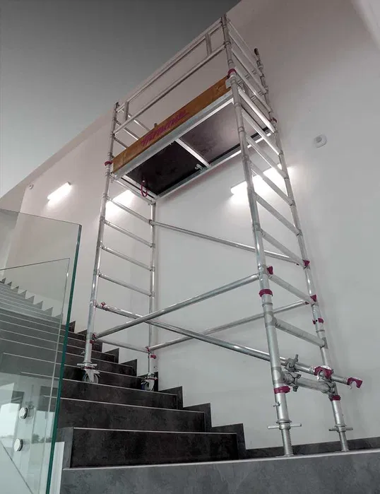 Rusztowanie Aluminiowe WYNAJEM-SPRZEDAŻ Faraone Altrex PLS5 Elewacje.