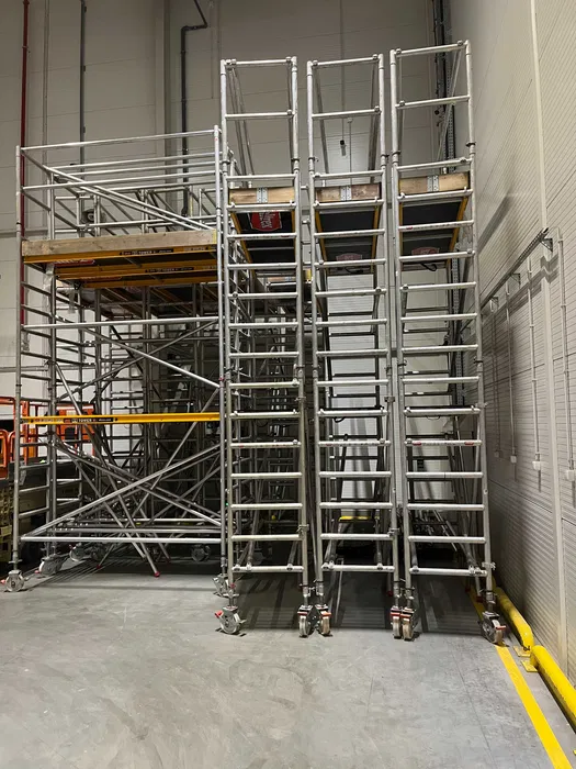 Rusztowanie Aluminiowe WYNAJEM-SPRZEDAŻ Faraone Altrex PLS5 Elewacje.