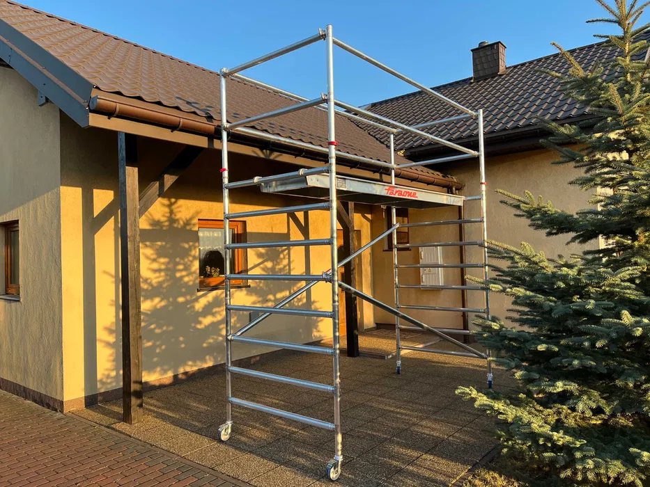 Rusztowanie Aluminiowe WYNAJEM-SPRZEDAŻ Faraone Altrex PLS5 Elewacje.