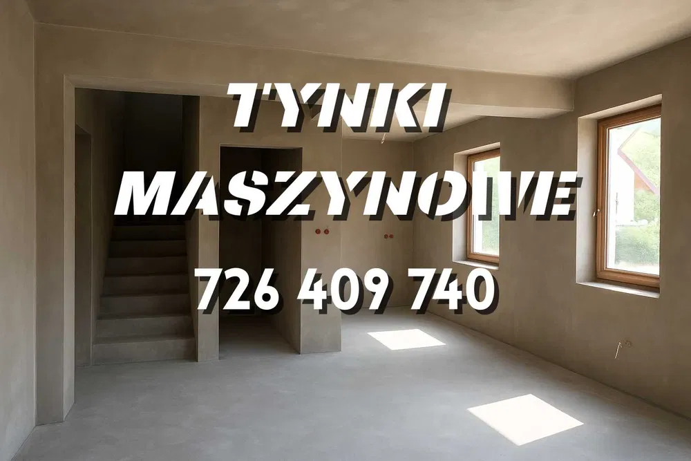 Tynki maszynowe usługi profesjonalne