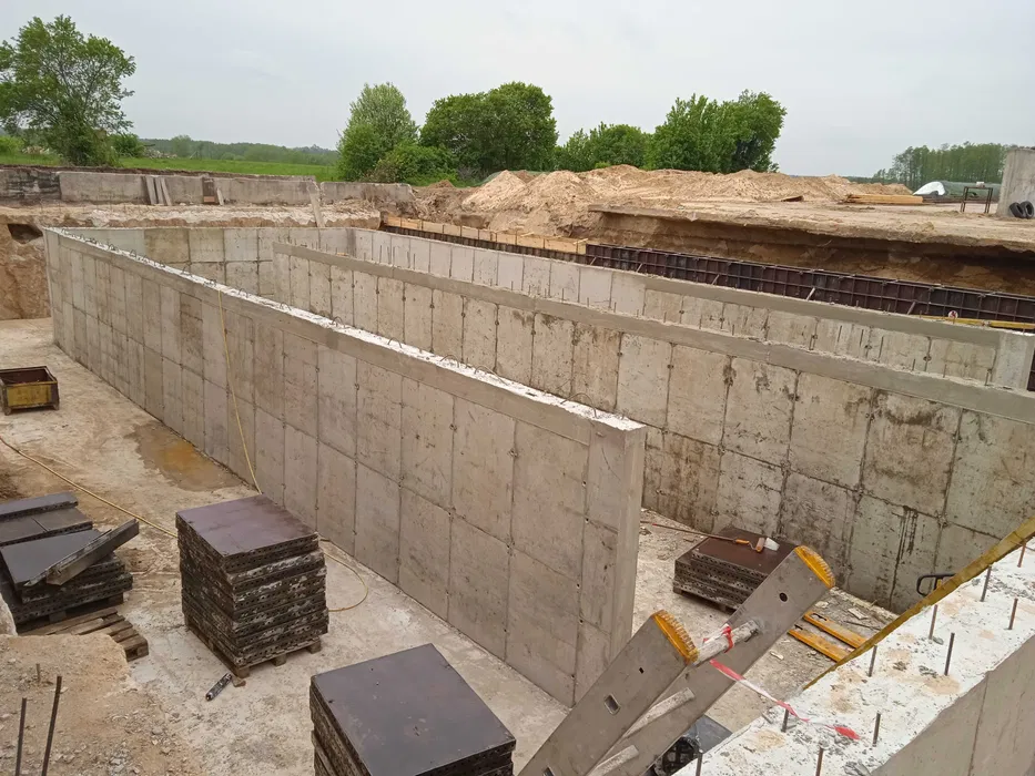 szalunki ścienne tekko wynajem z montażem / silos /szambo/fundamenty