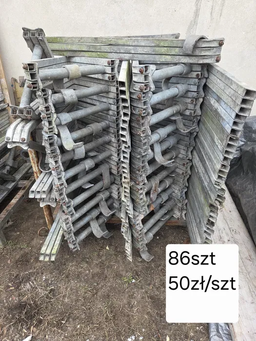 Wynajem, wypożyczalnia rusztowań elewacyjnych typu plettec