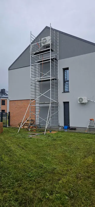 Rusztowanie przejezdne ( mobilne). Wieża aluminiowa. Wynajem i montaż.