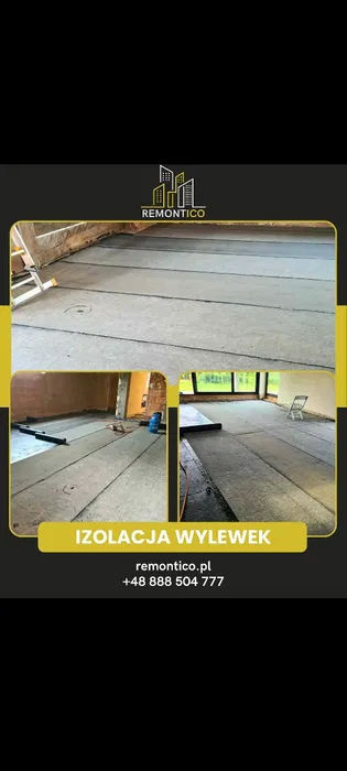Hydroizolacje dachów płaskich tarasów balkonów i garaży
