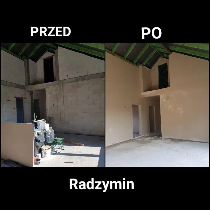 Tynki gipsowe maszynowe agregatem. Terminy 2026r.