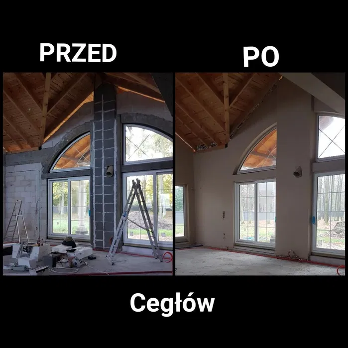 Tynki gipsowe maszynowe agregatem. Terminy 2026r.