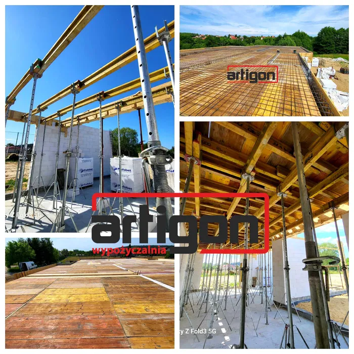 PROMOCJA wynajem szalunków stempli szalunki strop rusztowania Gdynia