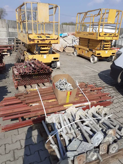 Wynajem rusztowanie klinowe choinkowe stemple podpory budowalne