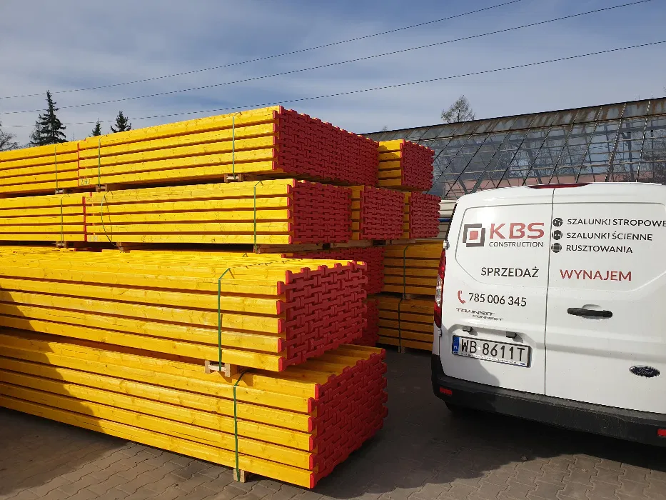 Wynajem szalunków stropowych, ściennych /Sklejki szalunkowe/ szalunki