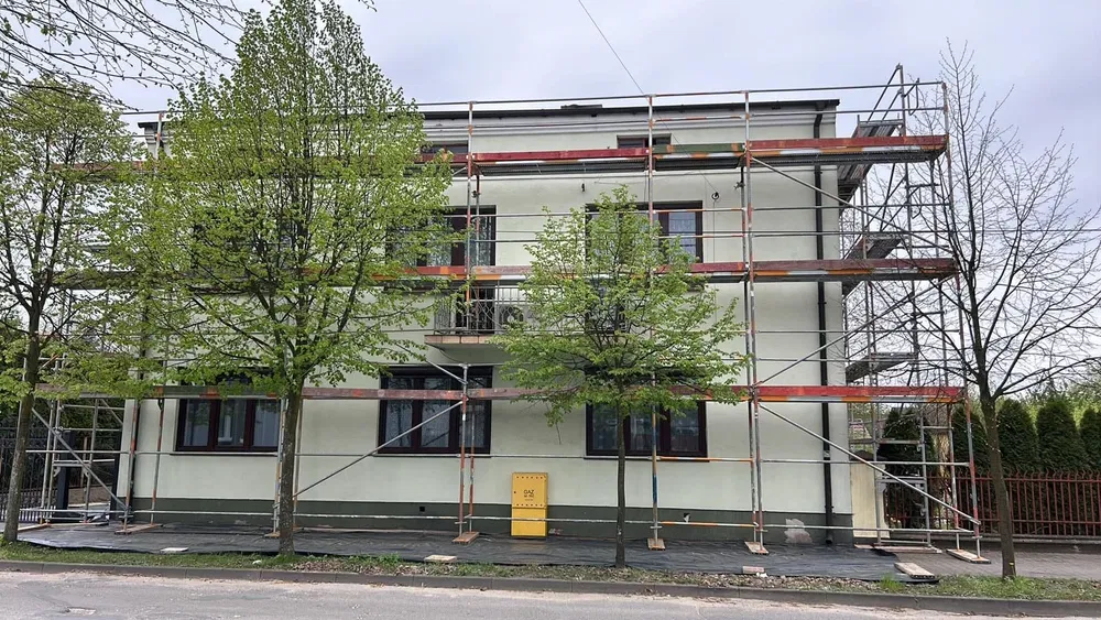 Wynajem, montaż rusztowań